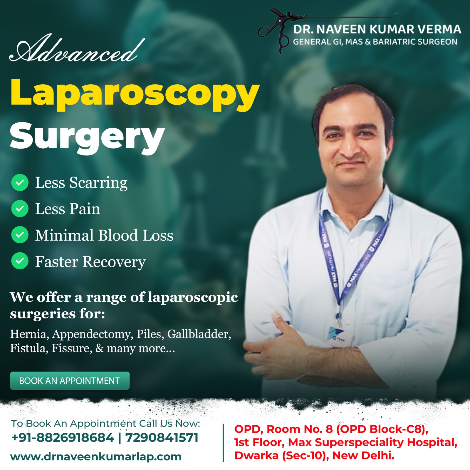 Advanced Laparoscopic Surgery