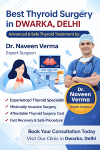 best thyroid surgery in Dwarka Delhi